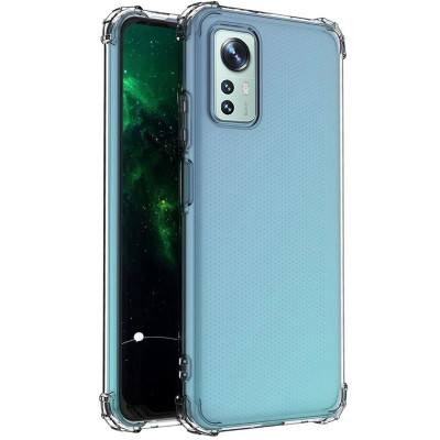 Накладка GETMAN посилені кути для Xiaomi 12T / 12T Pro- прозорий Накладка GETMAN посилені кути для Xiaomi 12T / 12T Pro- прозорий