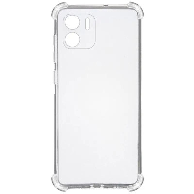 Накладка GETMAN посилені кути для Xiaomi Redmi A1 Plus / Poco C50 / Redmi A2 Plus- прозорий Накладка GETMAN посилені кути для Xiaomi Redmi A1 Plus / Poco C50 / Redmi A2 Plus- прозорий