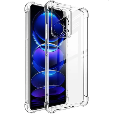 Накладка GETMAN посилені кути для Xiaomi Redmi Note 12 Pro 5G- прозорий Накладка GETMAN посилені кути для Xiaomi Redmi Note 12 Pro 5G- прозорий