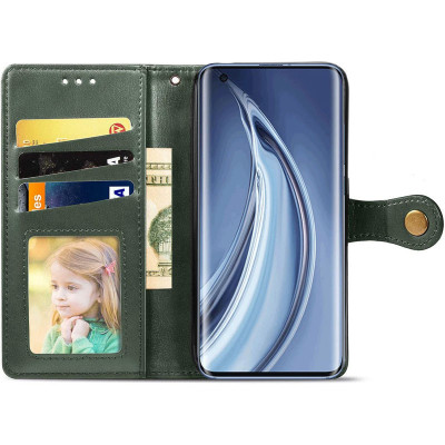 Чохол-книжка GETMAN Gallant шкіряний для Xiaomi Redmi A1 Plus / Poco C50 / Redmi A2 Plus- зелений Чохол-книжка GETMAN Gallant шкіряний для Xiaomi Redmi A1 Plus / Poco C50 / Redmi A2 Plus- зелений