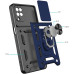 Протиударний чохол Camshield Serge Ring для Samsung A22 4G / M22 / M32- синій Протиударний чохол Camshield Serge Ring для Samsung A22 4G / M22 / M32- синій