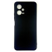 Накладка (з мікрофіброю) Soft Silk для Xiaomi Redmi Note 12 5G / Poco X5 5G- чорний