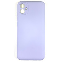Накладка (з мікрофіброю) Soft Silk для Samsung A04e- бузковий