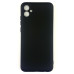 Накладка (з мікрофіброю) Soft Silk для Samsung A04e- чорний
