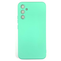 Накладка (з мікрофіброю) Soft Silk для Samsung A34 5G- бірюзовий