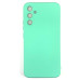 Накладка (з мікрофіброю) Soft Silk для Samsung A34 5G- бірюзовий