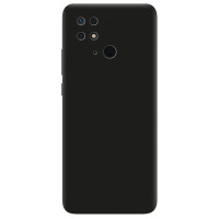Накладка (з мікрофіброю) Soft Silk для Xiaomi Redmi 10C (тех.упаковка)- чорний