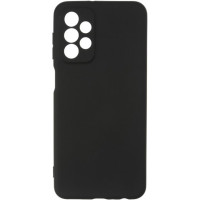 Накладка (з мікрофіброю) Soft Silk для Samsung A23 5G- чорний