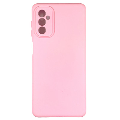 Накладка (з мікрофіброю) Soft Silk для Samsung M52- рожевий
