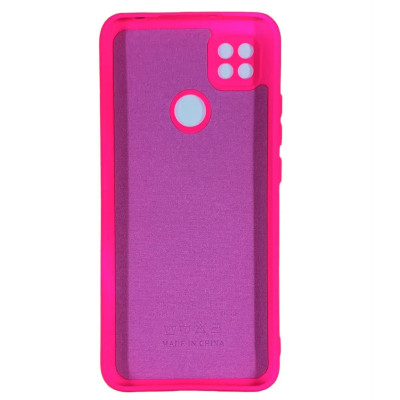 Накладка (з мікрофіброю) Soft Silk для Samsung A32 5G / A326- малиновий