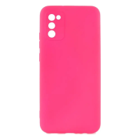 Накладка (з мікрофіброю) Soft Silk для Samsung A32 5G / A326- малиновий