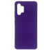 Накладка (з мікрофіброю) Soft Silk для Samsung A32 5G / A326- фіолетовий