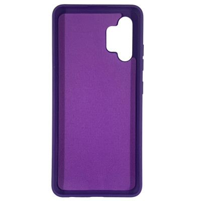 Накладка (з мікрофіброю) Soft Silk для Samsung A32 5G / A326- фіолетовий
