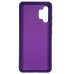 Накладка (з мікрофіброю) Soft Silk для Samsung A32 5G / A326- фіолетовий