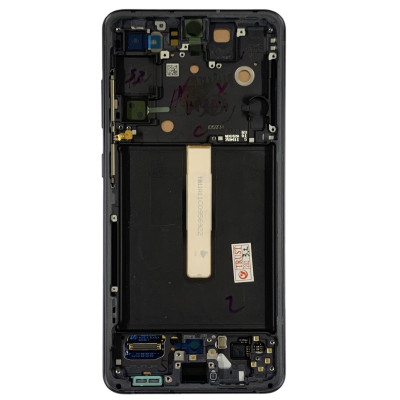 Дисплей для мобільного телефона Samsung S21 FE 5G / G990 Oled with frame з тачскріном Black