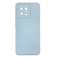Накладка (з мікрофіброю) Soft Silk для Xiaomi 13- блакитний