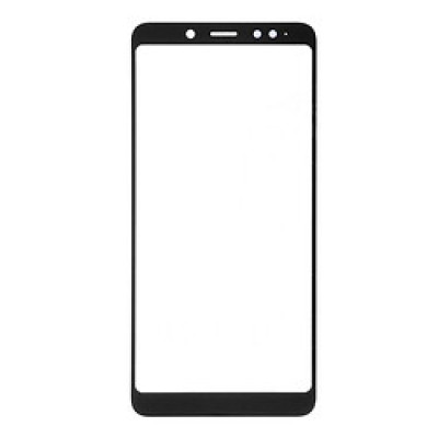 Скло дисплея з OCA-плівкою для Xiaomi Redmi Note 5 Pro / Note 5  Black