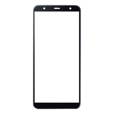 Скло дисплея з OCA-плівкою для Samsung J4 Plus/ J6 Plus Black Скло дисплея з OCA-плівкою для Samsung J4 Plus/ J6 Plus Black