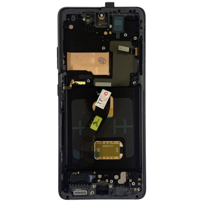 Дисплей для мобільного телефона Samsung S21 Ultra 5G / G998 Original with frame з тачскріном Black