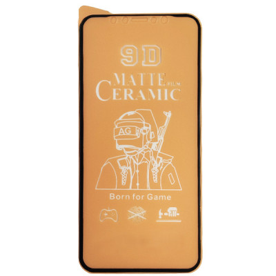 Плівка захисна CERAMiCS Matte 9D для iPhone 13 Pro Max- чорний Плівка захисна CERAMiCS Matte 9D для iPhone 13 Pro Max- чорний