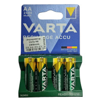 Акумулятор R6 (AA) Varta 2400mAh заряджені Ready to Use 4bl (ціна за 1шт) Акумулятор R6 (AA) Varta 2400mAh заряджені Ready to Use 4bl (ціна за 1шт)