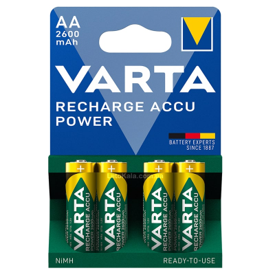 Акумулятор R6 (AA) Varta 2600mAh заряджені Ready to Use 4bl (ціна за 1шт) Акумулятор R6 (AA) Varta 2600mAh заряджені Ready to Use 4bl (ціна за 1шт)
