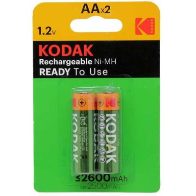 Акумулятор R6 (AA) Kodak 2600mAh 2bl (ціна за 1шт) Акумулятор R6 (AA) Kodak 2600mAh 2bl (ціна за 1шт)