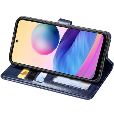 Чохол-книжка GETMAN Gallant шкіряний для Samsung M14 5G - синій