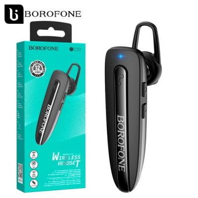Bluetooth гарнітура Borofone BC33- чорний Bluetooth гарнітура Borofone BC33- чорний