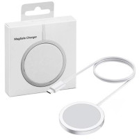Бездротовий зарядний пристрій Magsafe Charge Wireless для iPhone/AirPods 15W USB-C- білий Бездротовий зарядний пристрій Magsafe Charge Wireless для iPhone/AirPods 15W USB-C- білий