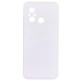 Накладка (з мікрофіброю) Silicone Cover Full without Logo для Xiaomi Redmi 12C / Poco C55- білий