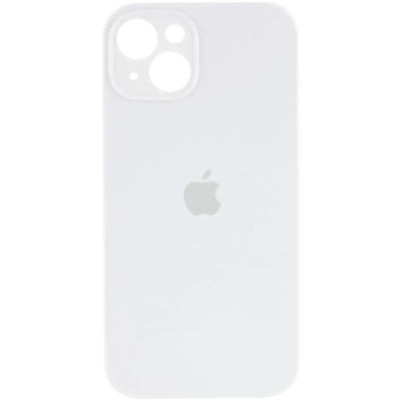 Накладка (з мікрофіброю) Silicon Case Full Camera для iPhone 13 Pro Max (6.7)- білий