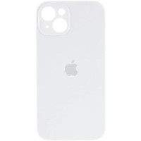 Накладка (з мікрофіброю) Silicon Case Full Camera для iPhone 13 mini (5.4)- білий