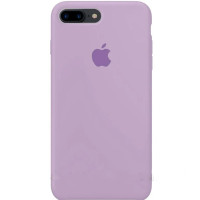 Накладка (з мікрофіброю) Silk Original Full Cover для iPhone 7/8- ліловий