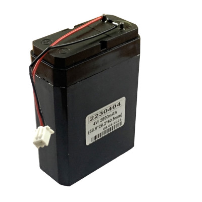 Акумулятор 4V/ 2800mAh для фонаря (59.9*29.2*80.5mm) Акумулятор 4V/ 2800mAh для фонаря (59.9*29.2*80.5mm)
