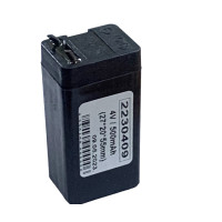 Акумулятор 4V / 500mAh для фонаря (27*20*55mm)