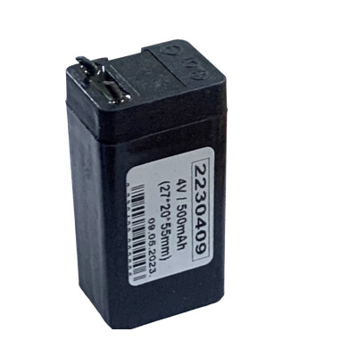 Акумулятор 4V / 500mAh для фонаря (27*20*55mm) Акумулятор 4V / 500mAh для фонаря (27*20*55mm)