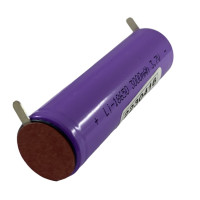 Акумулятор 18650 3.7V 3000mAh + TAG (під пайку) Акумулятор 18650 3.7V 3000mAh + TAG (під пайку)