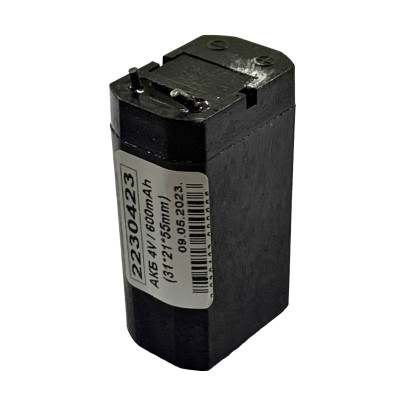 Акумулятор 4V / 600mAh для фонаря (31*21*55mm)