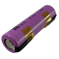 Акумулятор JT18650 3.7V 2500mAh + TAG (під пайку) Акумулятор JT18650 3.7V 2500mAh + TAG (під пайку)