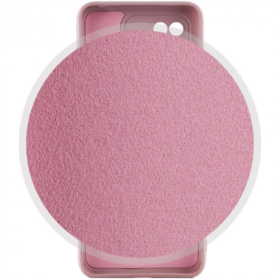Накладка (з мікрофіброю) Silicone Cover Lakshmi Full Camera для Xiaomi 13 Lite- рожевий пісок