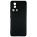 Накладка (з мікрофіброю) Silicone Cover Lakshmi Full Camera для Xiaomi 13 Lite- чорний