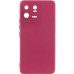 Накладка (з мікрофіброю) Silicone Cover Lakshmi Full Camera для Xiaomi 13 Pro- марсала