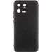 Накладка (з мікрофіброю) Silicone Cover Lakshmi Full Camera для Xiaomi 13 Pro- чорний