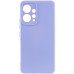 Накладка (з мікрофіброю) Silicone Cover Lakshmi Full Camera для Xiaomi Redmi Note 12 5G / Poco X5 5G- бузковий
