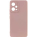 Накладка (з мікрофіброю) Silicone Cover Lakshmi Full Camera для Xiaomi Redmi Note 12 5G / Poco X5 5G- рожевий пісок