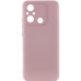 Накладка (з мікрофіброю) Silicone Cover Lakshmi Full Camera для Xiaomi Redmi 12C / Poco C55- рожевий пісок