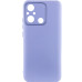 Накладка (з мікрофіброю) Silicone Cover Lakshmi Full Camera для Xiaomi Redmi 12C / Poco C55- бузковий