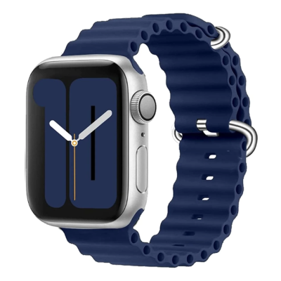 Ремінець Ocean Band для Apple Watch 38/40/41/42mm(ser.10)- темно-синій Ремінець Ocean Band для Apple Watch 38/40/41/42mm(ser.10)- темно-синій