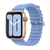 Ремінець Ocean Band для Apple Watch 42(ser.1-3)/44/45/46/49mm- бузковий синій Ремінець Ocean Band для Apple Watch 42(ser.1-3)/44/45/46/49mm- бузковий синій
